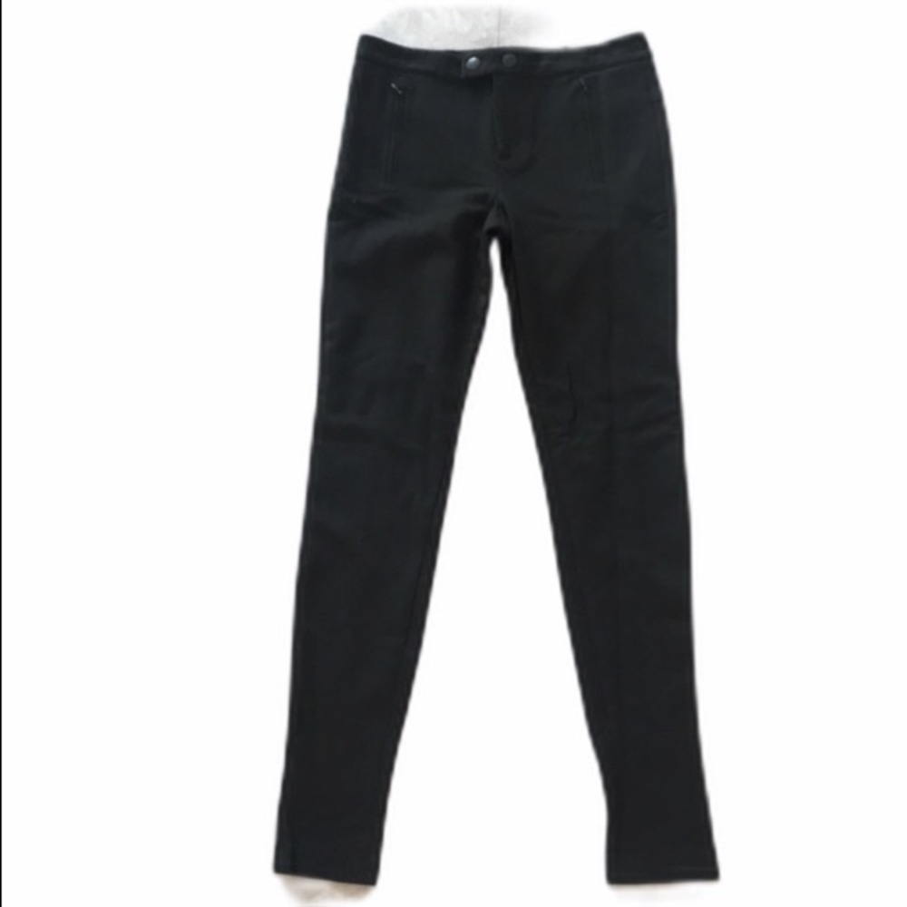 𝅺vince Stretch Skinny Green Pants 4